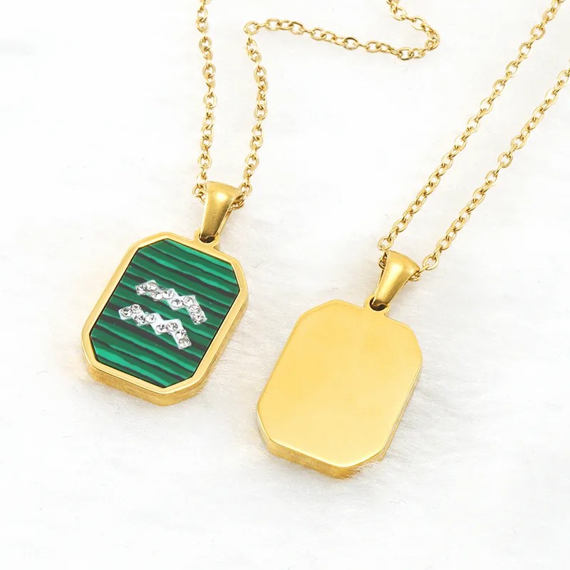 Constellation Stainless Steel Pendant Necklace