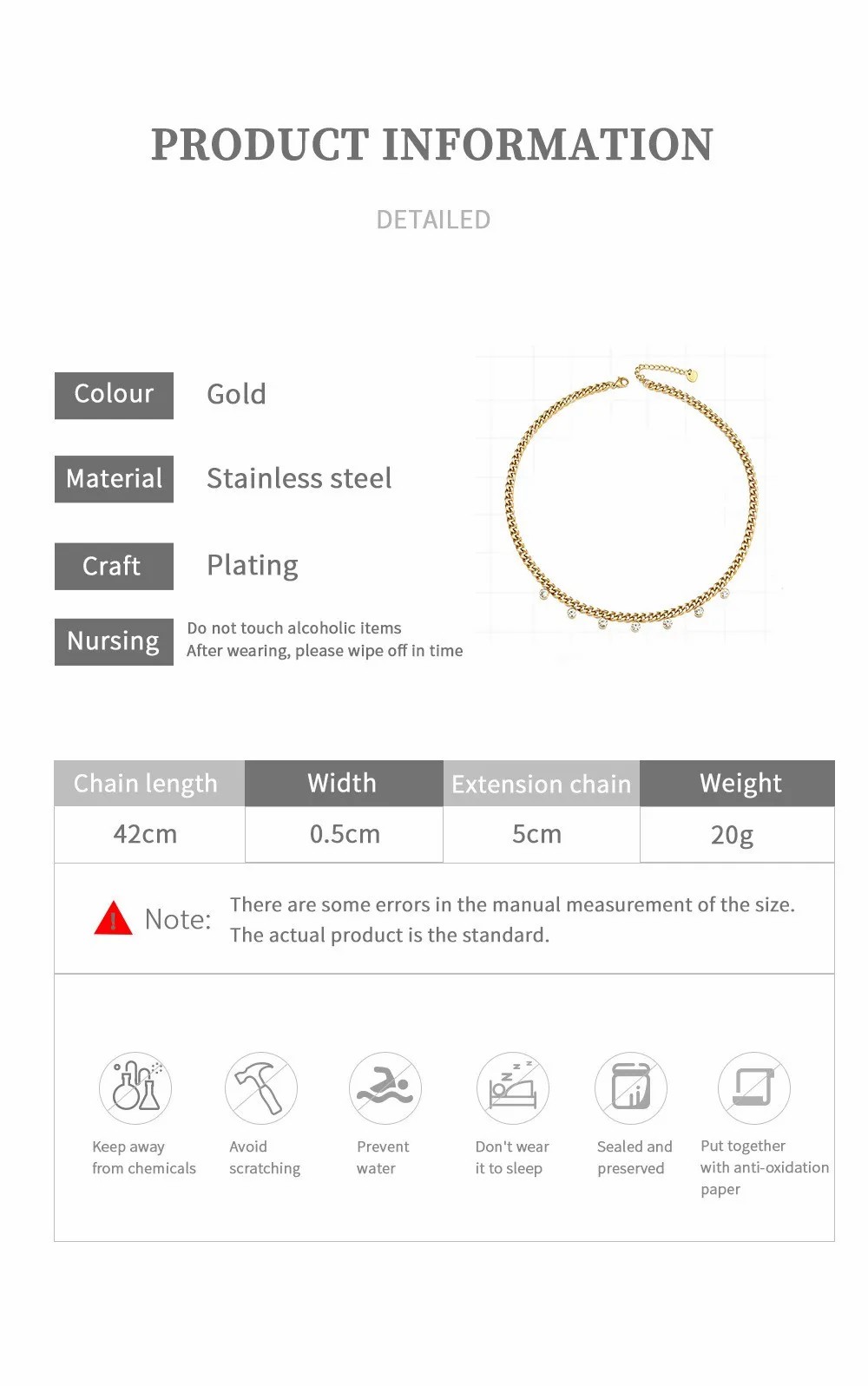 Wholesale Stainless Steel Chains Necklace