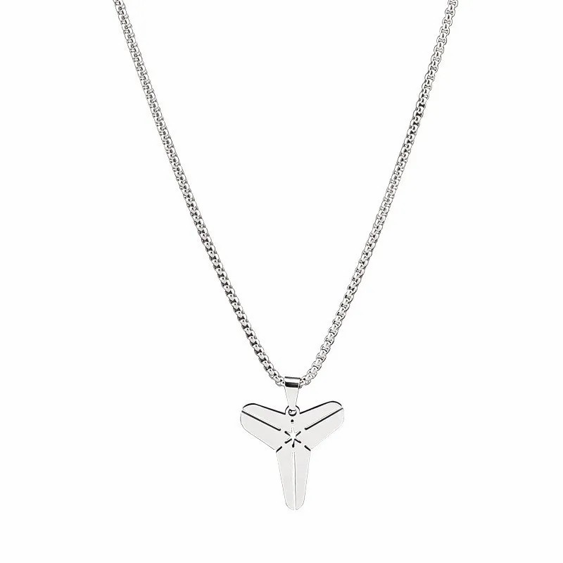 Casual Hip-Hop Punk Letter Star Bear Titanium Steel Plating Inlay Acrylic Artificial Pearls Rhinestones Silver Plated Necklace_colorza_26