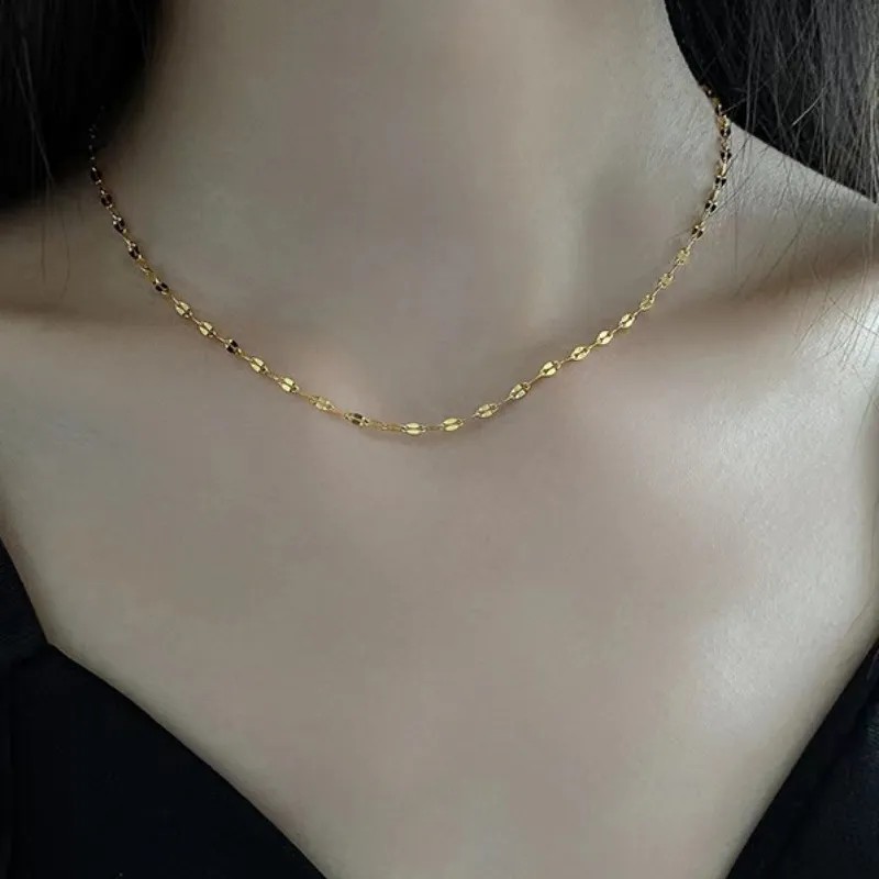 Solid Color Stainless Steel Chain