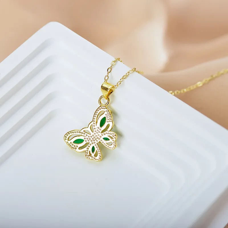 Butterfly Hollow Out Necklace