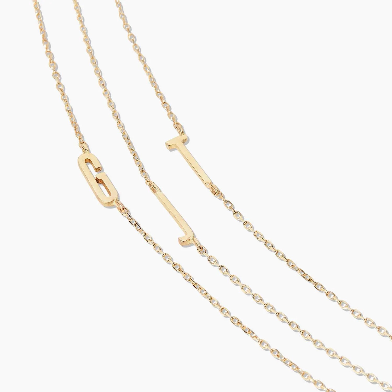 Streetwear Letter Titanium Steel Plating Titanium Steel 18K Gold Plated Pendant Necklace_colorza_2