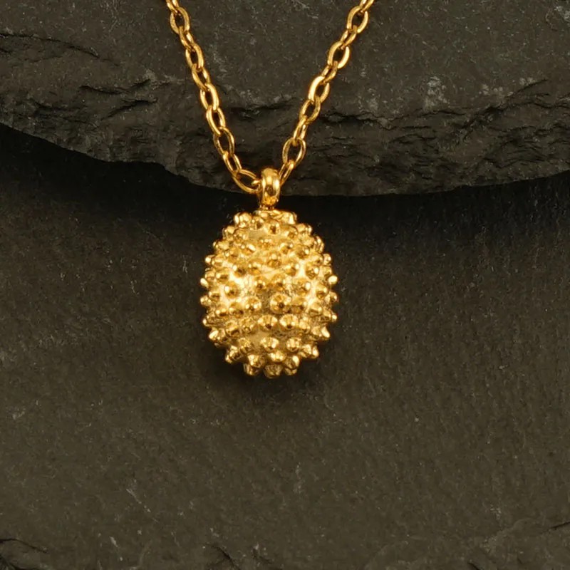 Casual Modern Style Fruit Stainless Steel Plating 18K Gold Plated Pendant Necklace_colorza_2