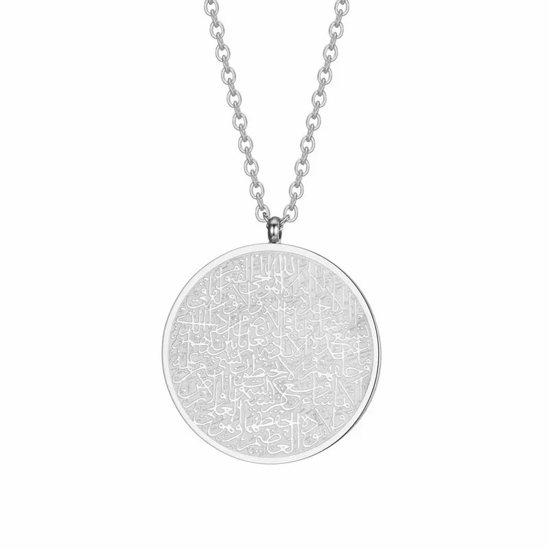 Hip-Hop French Style Symbol Stainless Steel Pendant Necklace_colorza_4