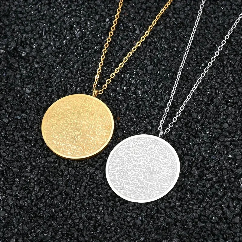 Hip-Hop French Style Symbol Stainless Steel Pendant Necklace_colorza_7