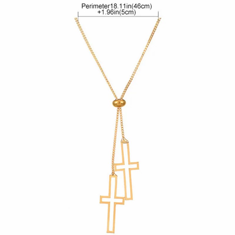 Casual Simple Style Cross Infinity Heart Shape Titanium Steel Copper Plating Hollow Out Inlay Crystal Rhinestones Zircon 18K Gold Plated Gold Plated Silver Plated Pendant Necklace_colorza_8