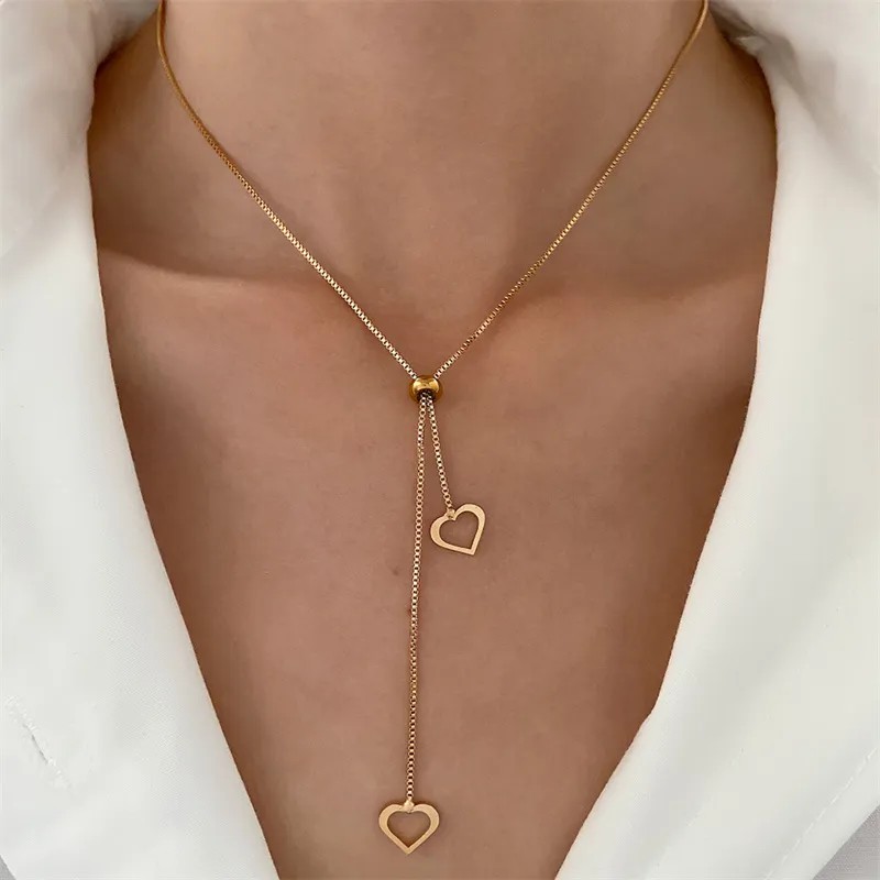 Casual Simple Style Cross Infinity Heart Shape Titanium Steel Copper Plating Hollow Out Inlay Crystal Rhinestones Zircon 18K Gold Plated Gold Plated Silver Plated Pendant Necklace_colorza_10