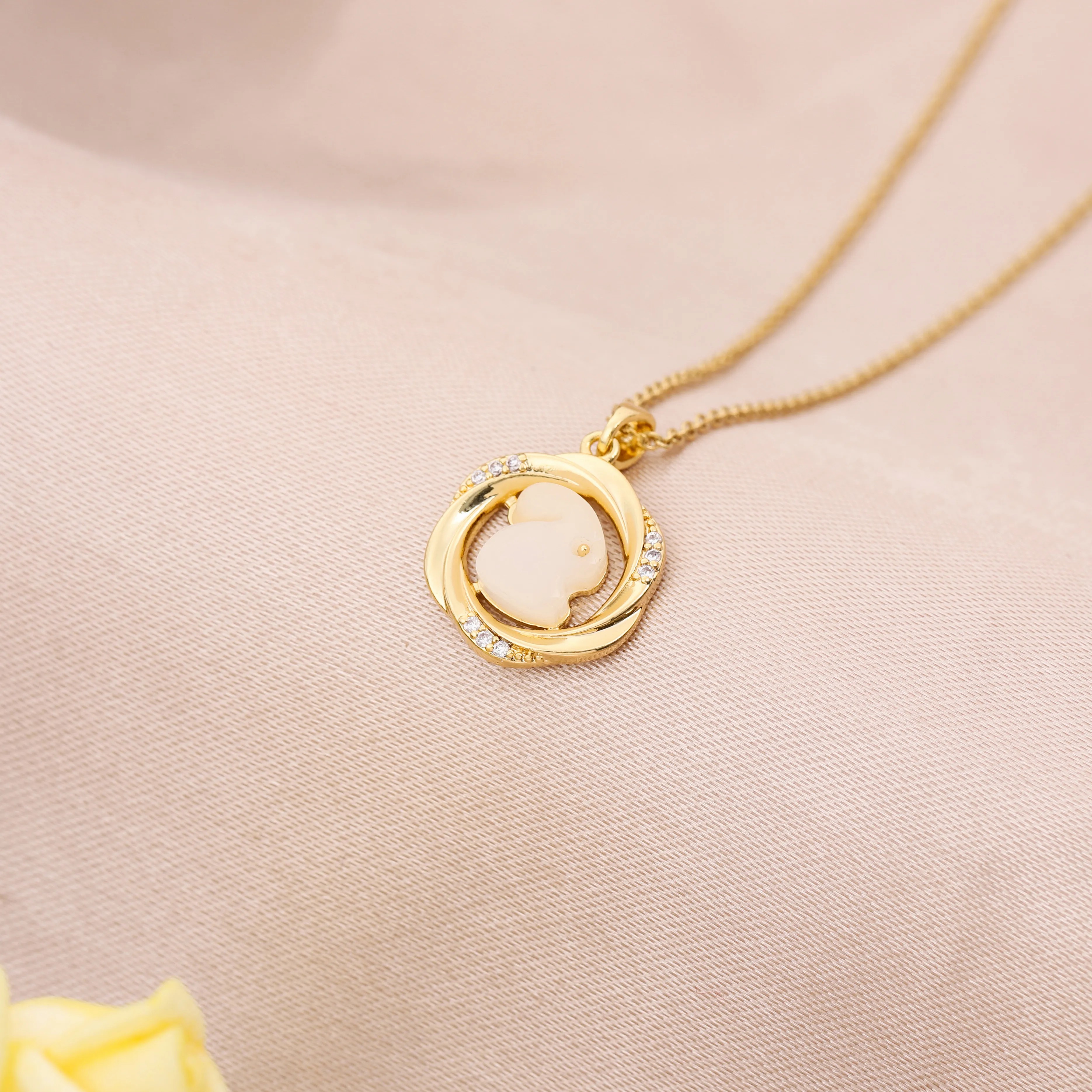 IG Style Zircon Necklace_colorza_1