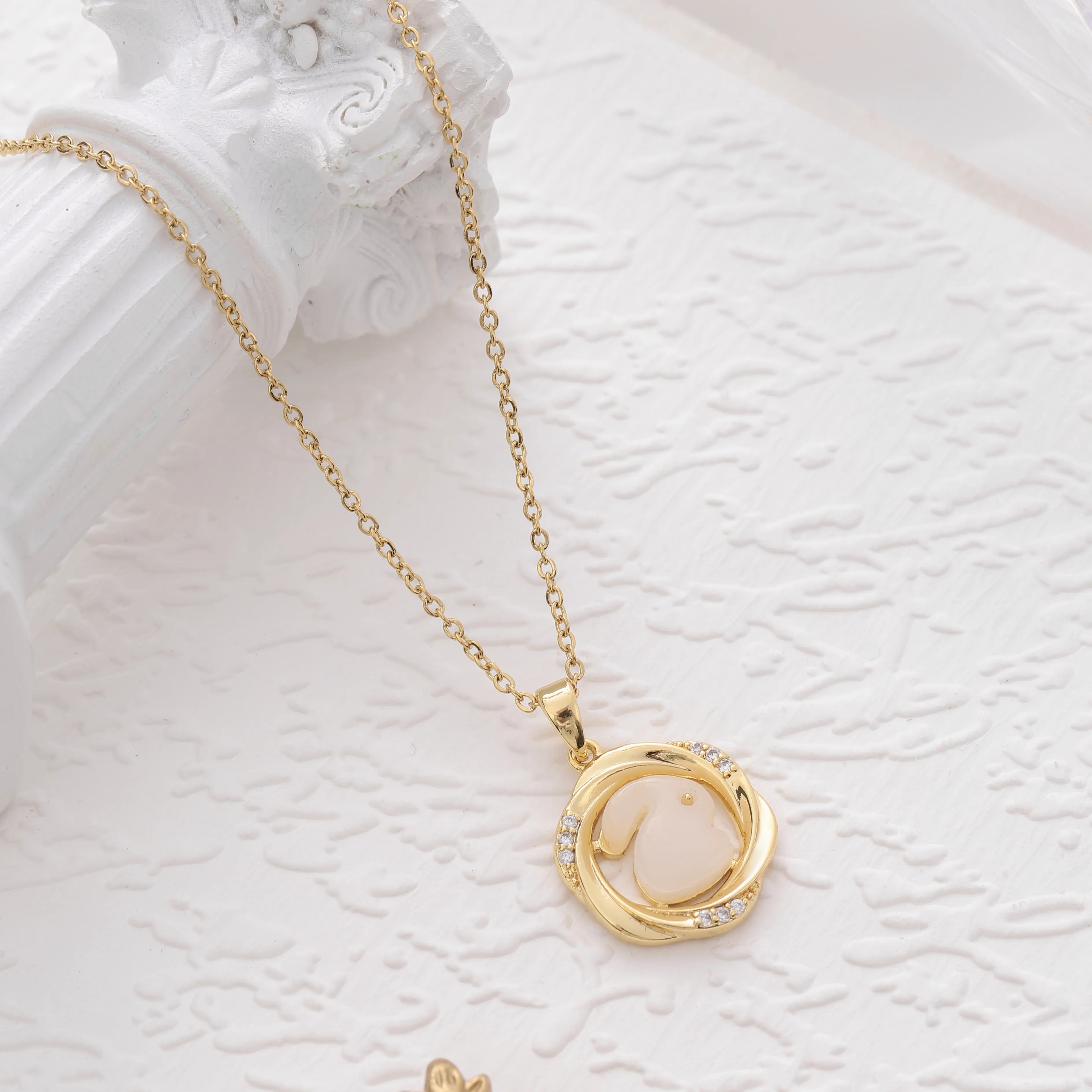 IG Style Zircon Necklace_colorza_4