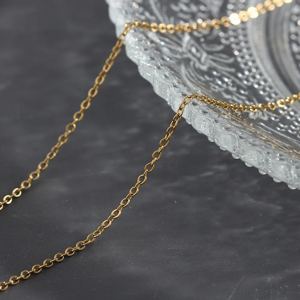 Basic Vintage Style Classic Style Compass Stainless Steel Plating Inlay Zircon 18K Gold Plated Pendant Necklace_colorza_10