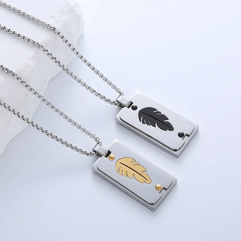 Casual Simple Style Cross Anchor Skull Stainless Steel Layered Carving Pendant Necklace_colorza_2