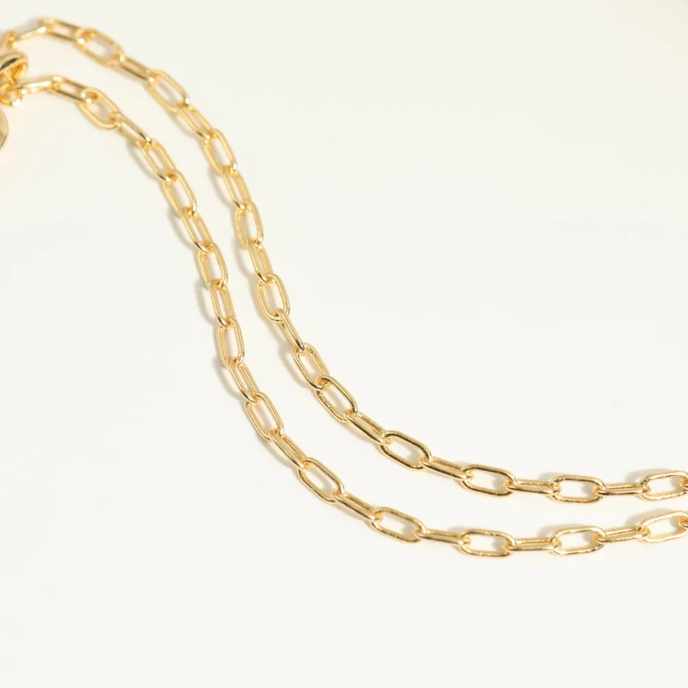 Retro Simple Style Heart Shape Stainless Steel Plating Inlay Zircon Gold Plated Pendant Necklace_colorza_6