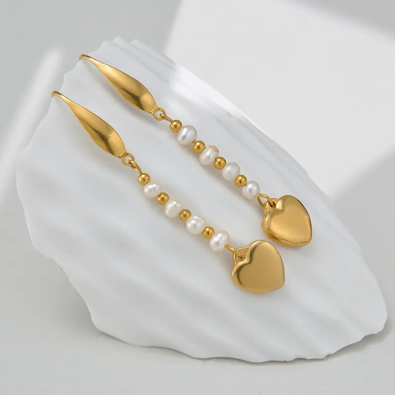 Fashion Sun Starfish Stainless Steel Drop Earrings Plating Stainless Steel Earrings_colorza_3