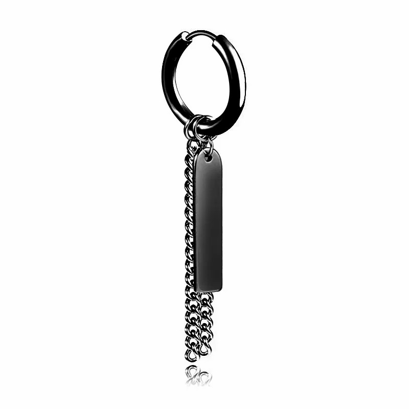 Simple Style Geometric Stainless Steel Dangling Earrings Plating Stainless Steel Earrings 1 Piece_colorza_6