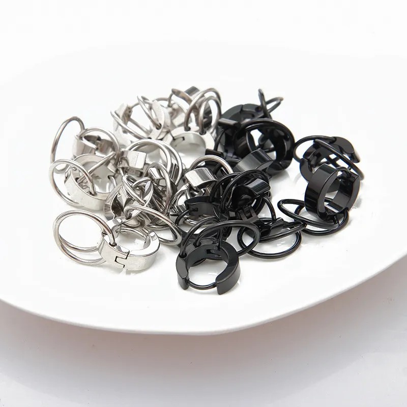 Simple Style Geometric Stainless Steel Earrings Plating Stainless Steel Earrings 1 Piece_colorza_6