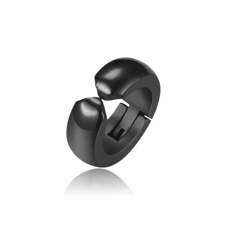 Simple Style U Shape Titanium Steel Earrings Plating Stainless Steel Earrings 1 Piece_colorza_5