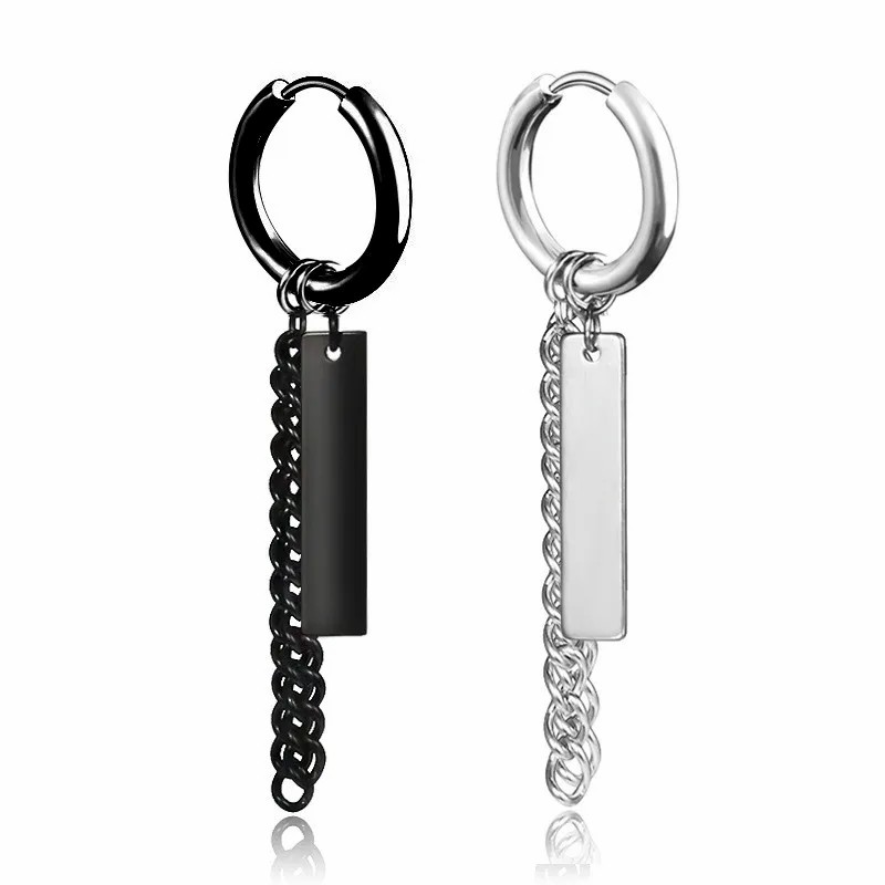Fashion Geometric Stainless Steel Earrings Plating Stainless Steel Earrings 1 Piece_colorza_5