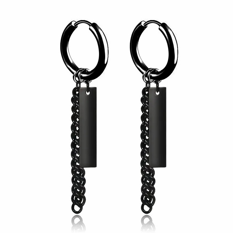 Fashion Geometric Stainless Steel Earrings Plating Stainless Steel Earrings 1 Piece_colorza_6