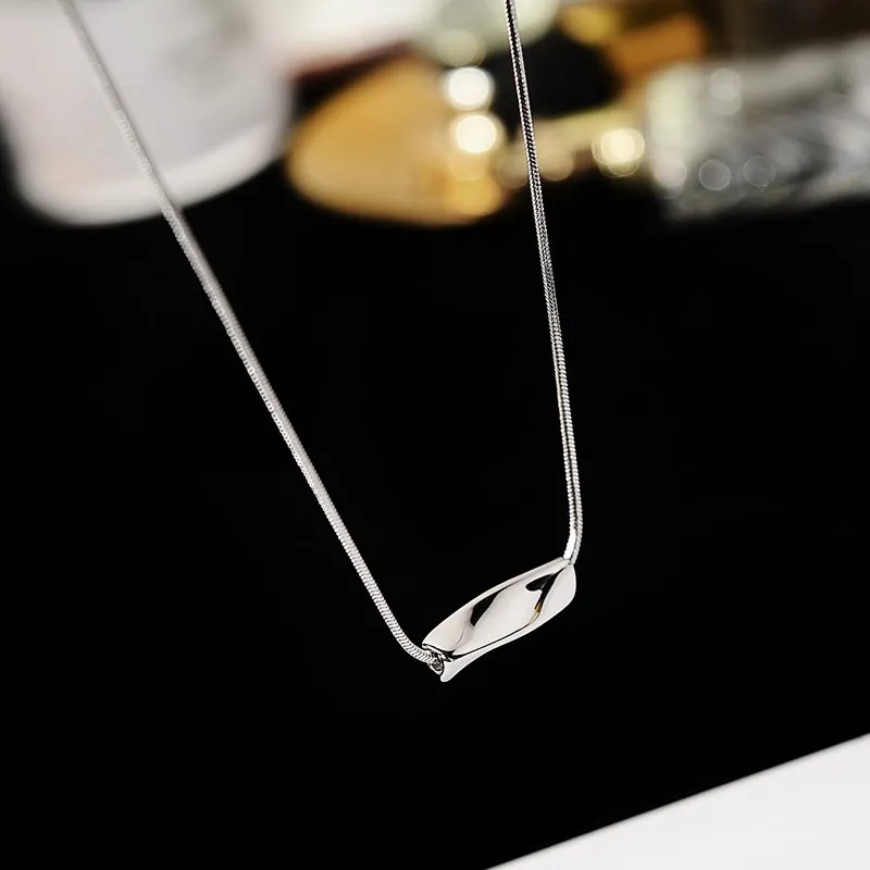 Simple Style Irregular Titanium Steel Plating 18K Gold Plated Necklace_colorza_1