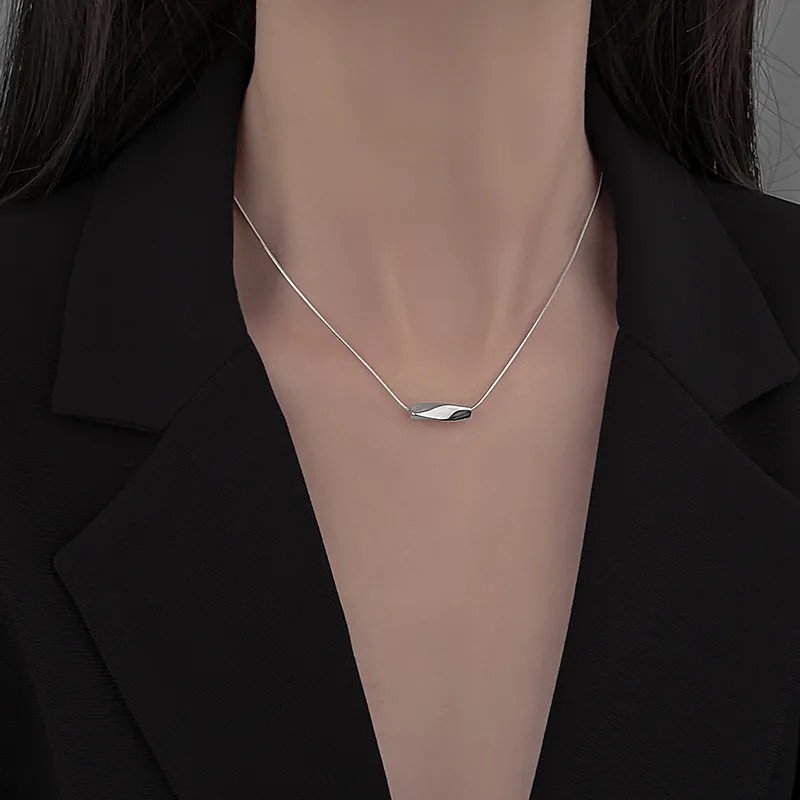 Simple Style Irregular Titanium Steel Plating 18K Gold Plated Necklace_colorza_3