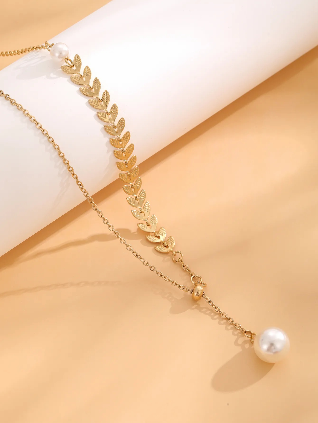 Retro Classic Style Ball Titanium Steel Plating Gold Plated Necklace_colorza_2