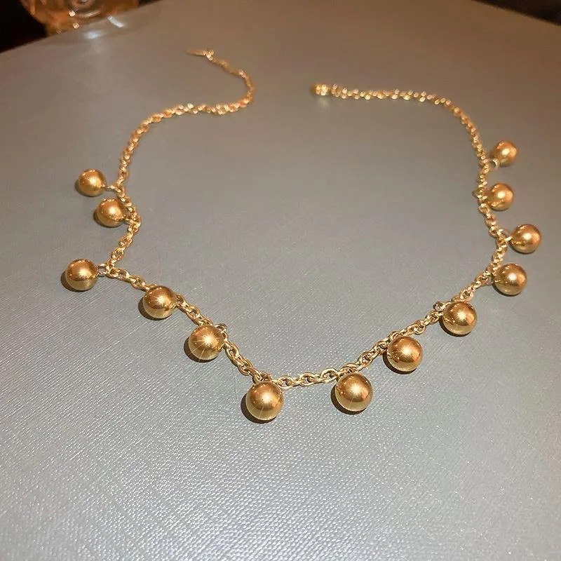Simple Style Geometric Titanium Steel Plating 18K Gold Plated Necklace_colorza_3