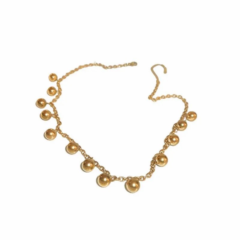 Simple Style Geometric Titanium Steel Plating 18K Gold Plated Necklace_colorza_4