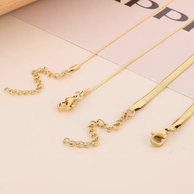 Elegant Modern Style Butterfly Stainless Steel Titanium Steel Plating 18K Gold Plated Pendant Necklace_colorza_2