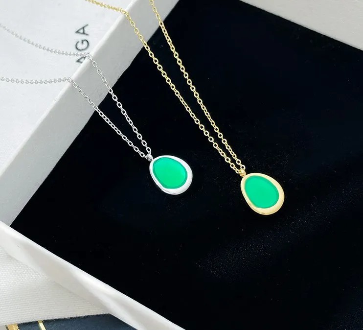 Retro Simple Style Geometric Stainless Steel Plating Inlay Zircon Pendant Necklace_colorza_1