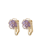 Flower Clip Earring EC690941