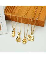 New Retro Hiphop Human Body Pendent Stainless Steel Sweater Chain CA7810166