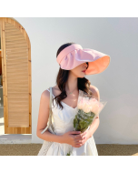 Visor Hat-Sun Protection-Summer-Vacation-Reversible-Two Sides-Casual Style-8 Colors-HC680709