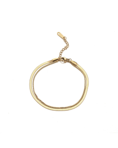 Flat Chain Bracelets And Anklets Dual Use Beautiful Summer Jewelry BN21-0198