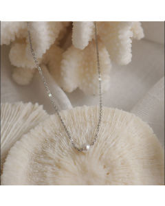 Lovely Romantic Classic Titanium Steel Pearl Clavicle Necklace