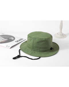 Army Green Sun Hat with Wide Brim, Bucket Hat, Sun protection hat, HC680701-6