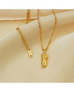 Design: Plating
Pattern: Geometric
Occasion: Wedding,travel
Classification: Necklace
Style: Luxurious
Material: Titanium Steel
Gender: Womens