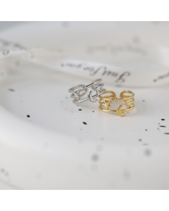 Wholesale Stainless Steel Ring Dream Starmoon Opening Ring 