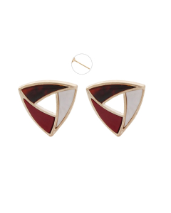 Triangle Stud Earrings EC690947