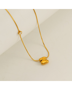 English Letter Z Pendant Necklace Stainless Steel Diamond Clavicle Chain 