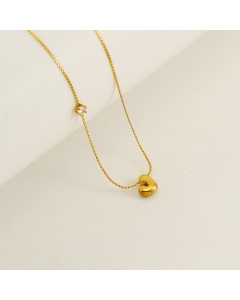 English Letter J Pendant Necklace Stainless Steel Diamond Clavicle Chain 