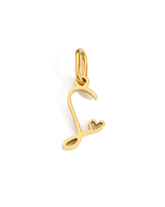 English Love Letter S Stainless Steel Bracelet Necklace Accessories Stainless Steel Pendant 