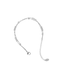 Minimalist Round Beads Small Gold Bean Stainless Steel Bracelet