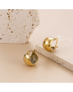 Light Luxury Geometric Titanium Steel Earrings Stainless Steel Earrings Wholesale