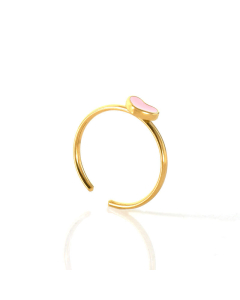 Wholesale Stainless Steel Ring Love Dolphin Enamel Ring