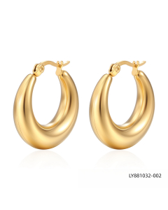 Minimalist_solid_color_stainless_steel_plated_earring-Gold Color-02