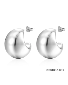 Minimalist_solid_color_stainless_steel_plated_earring-Steel Color-03