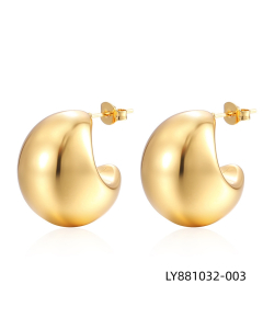 Minimalist_solid_color_stainless_steel_plated_earring-Gold Color-03