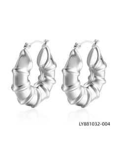 Minimalist_solid_color_stainless_steel_plated_earring-Steel Color-04