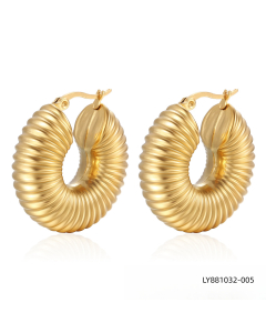 Minimalist_solid_color_stainless_steel_plated_earring-Gold Color-05