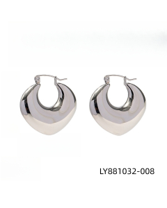 Minimalist_solid_color_stainless_steel_plated_earring-Steel Color-08
